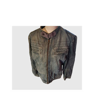 Vintage Bossini Sz Large Jacket - zip up Denim